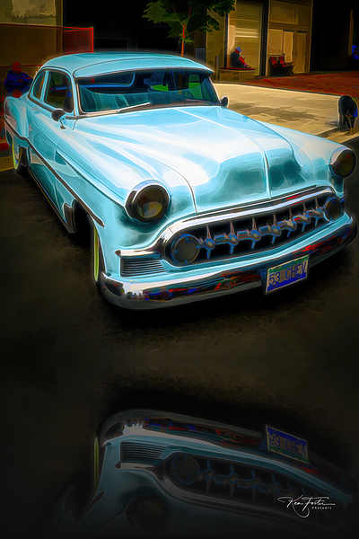 Blue Suede Chevy by Ken Foster