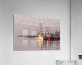 River Sunrise  Impression acrylique