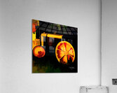 Big Yellow Wheel   SQ  Impression acrylique