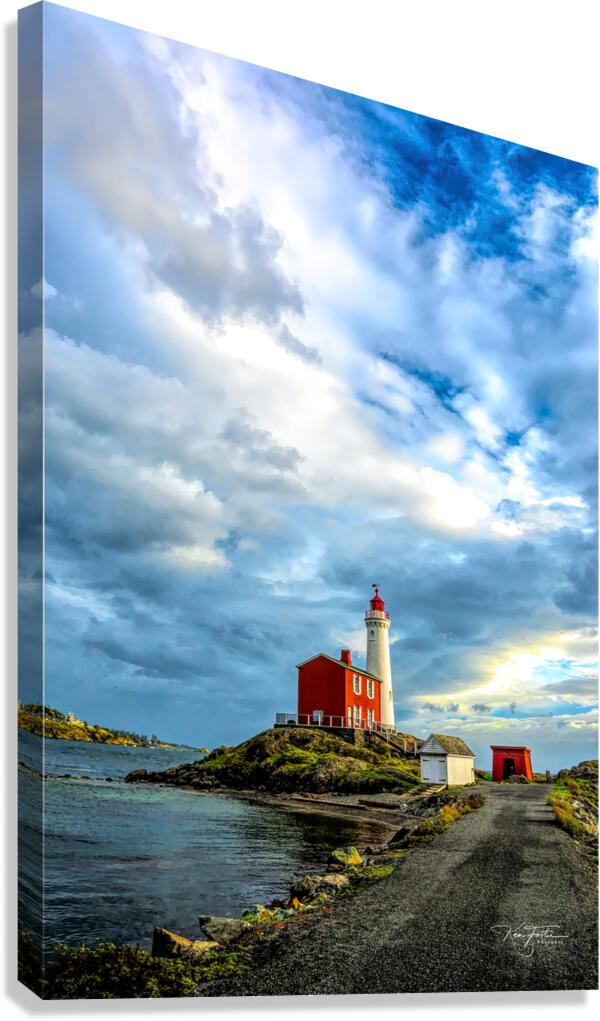 Lighthouse Under Sky  Canvas Print