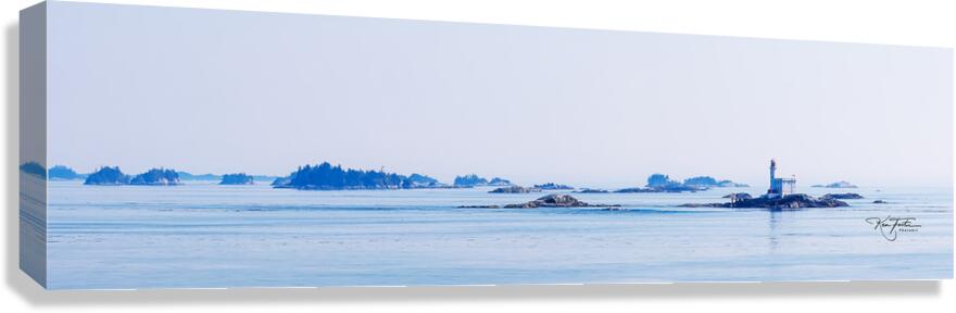 Scattered Islands  Canvas Print