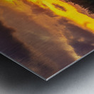 Solstice Sunset Metal print